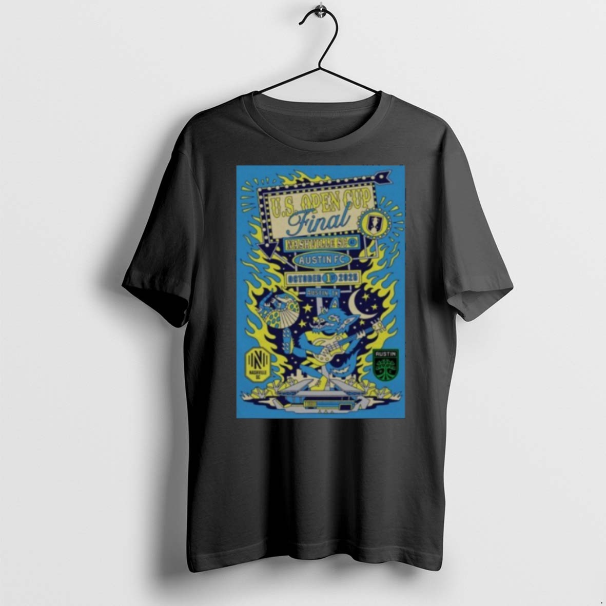 Premium Us Open Cup Final Austin Texas 2025 T Shirts