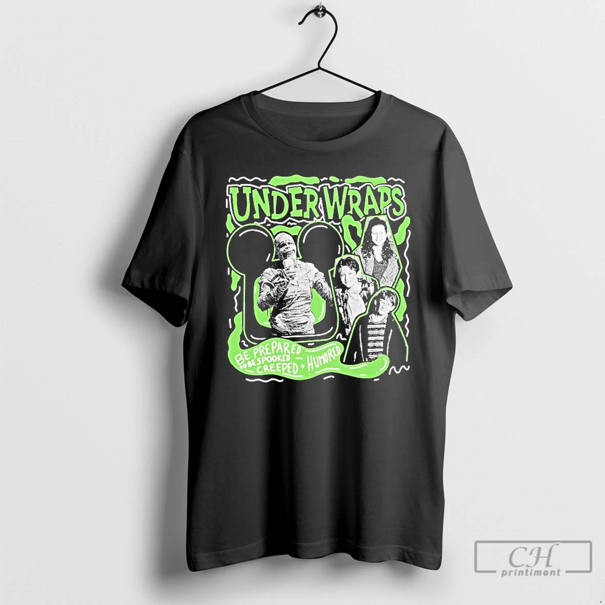 Premium Underwraps Be Prepared To Be Spooked Creeped Homored 1997 T Shirts Hoodie