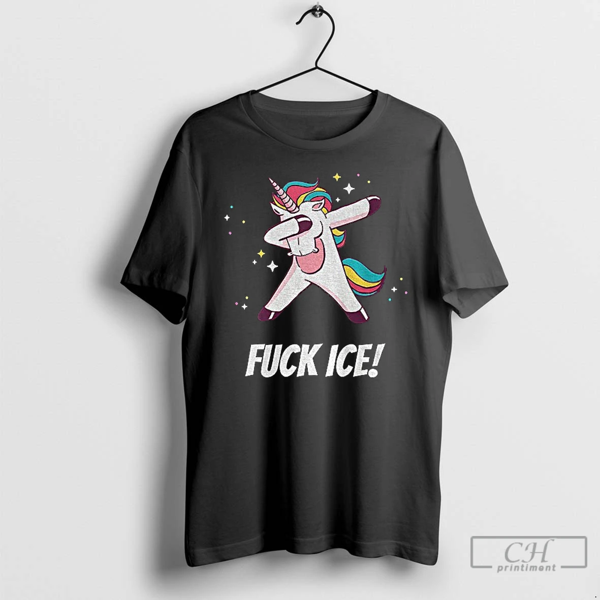 Premium Unicorn Dabbing Fuck Ice T Shirts Hoodie
