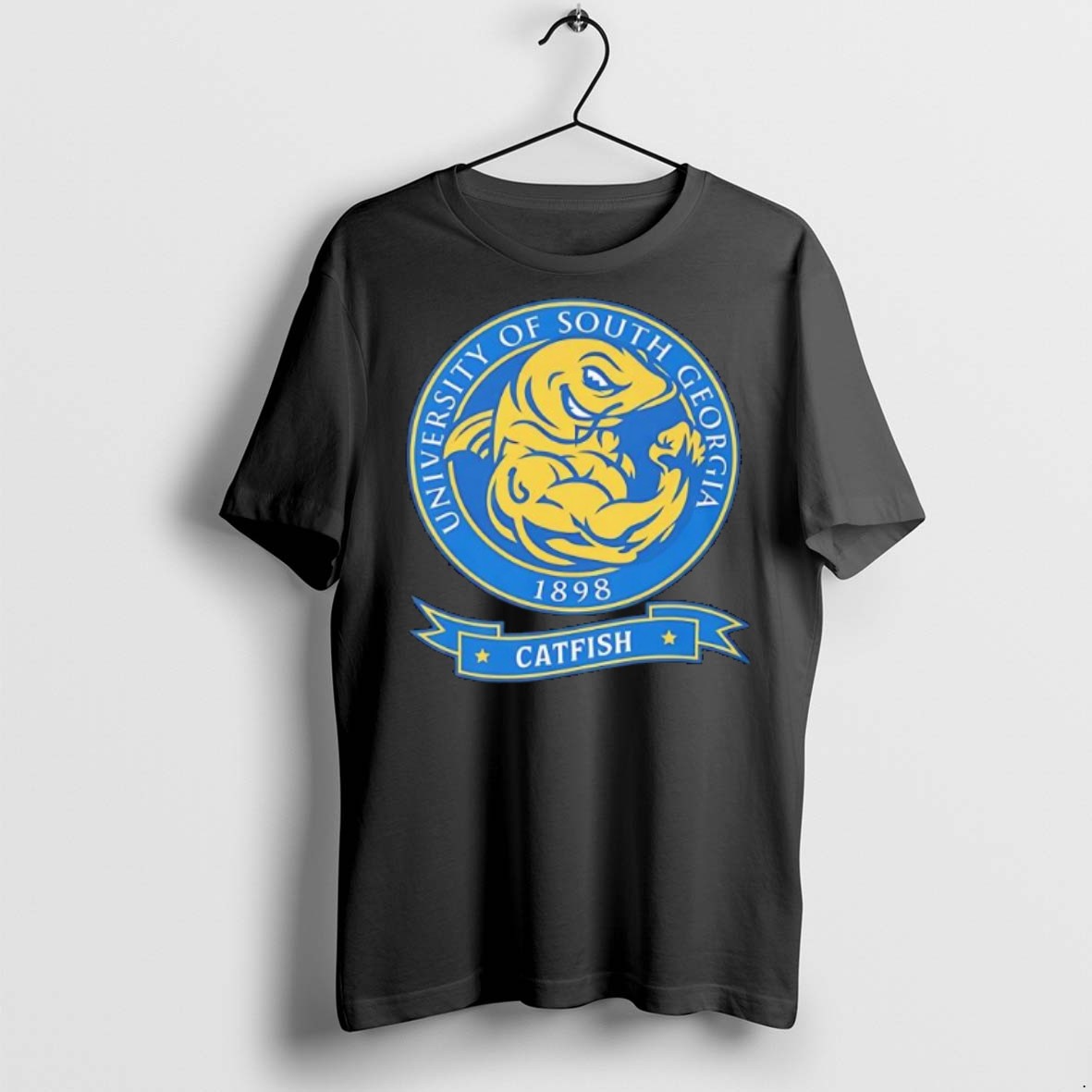 Premium University Of South Georgia Catfish Mascot 1898 Logo T Shirts