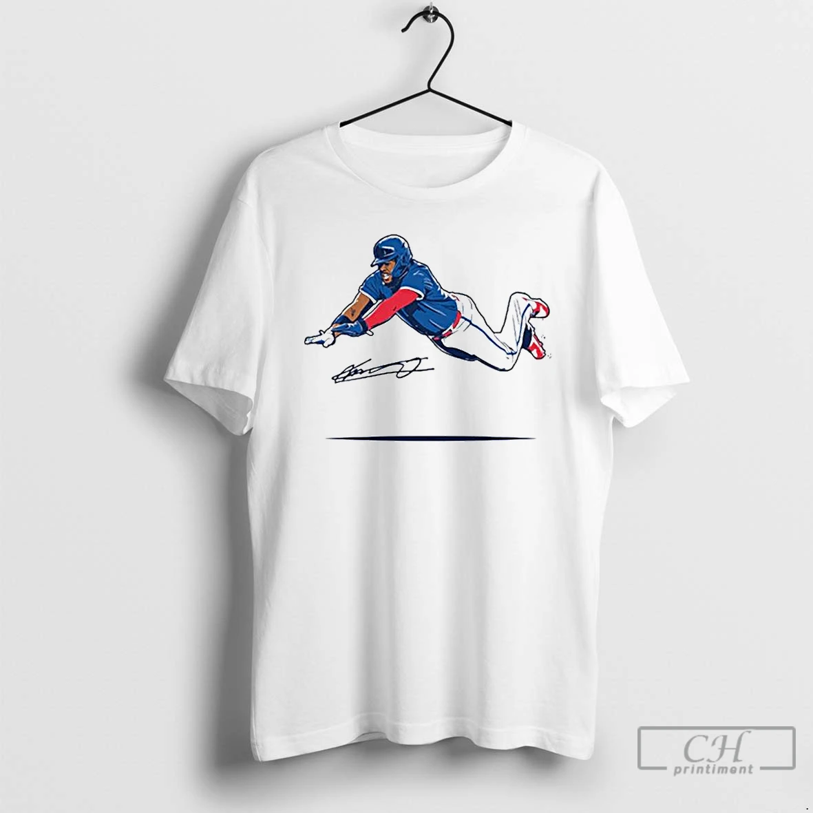 Premium Vladimir Guerrero Jr Mlb Toronto Blue Jays Flying Slide Ornaments T Shirts Hoodie