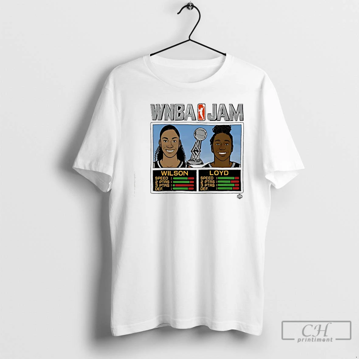 Premium Wnba Jam Aces 2025 Champs Wilson And Loyd T Shirts Hoodie