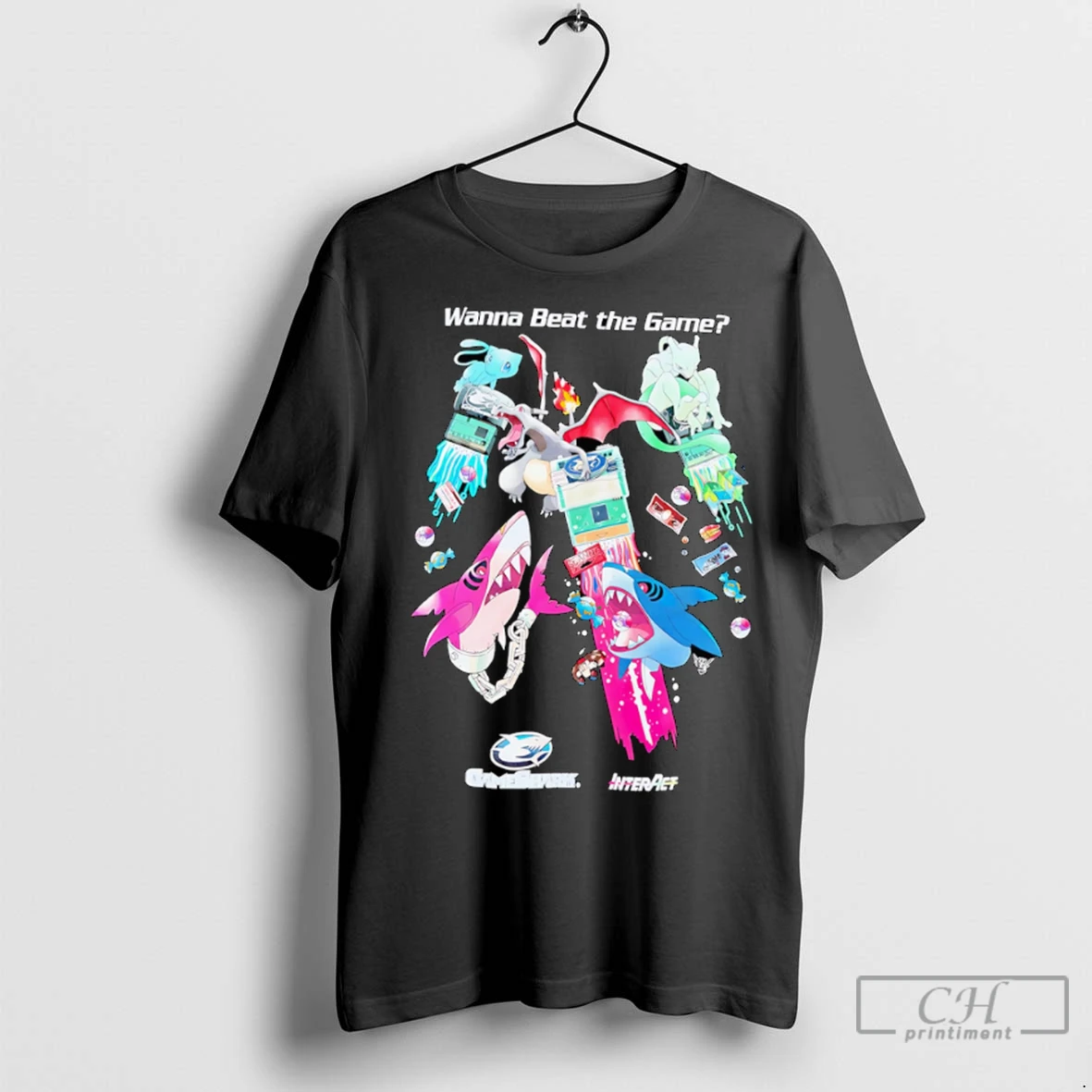 Premium Wanna Beat The Game Shark T Shirt