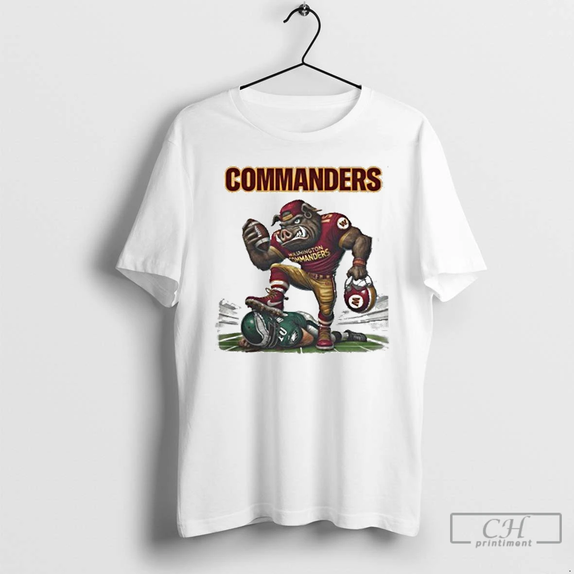 Premium Washington Commanders Vs Philadelphia Eagles Mascot Rivalries 2025 T Shirts Hoodie