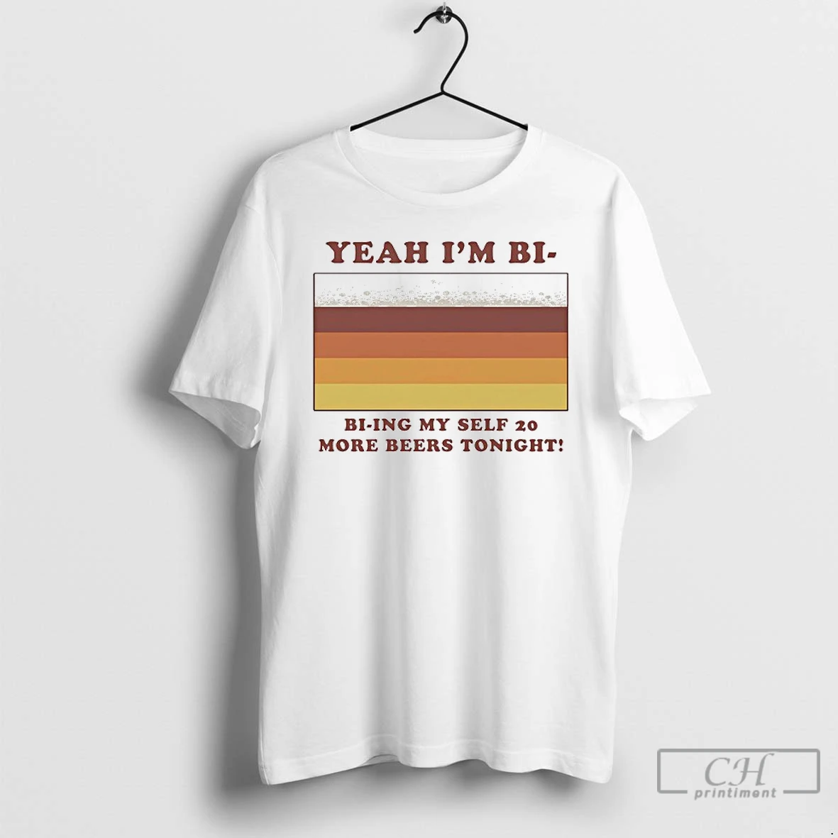 Premium Yeah Im Bi Bi Ying Myself 20 More Beers Tonight T Shirts Hoodie