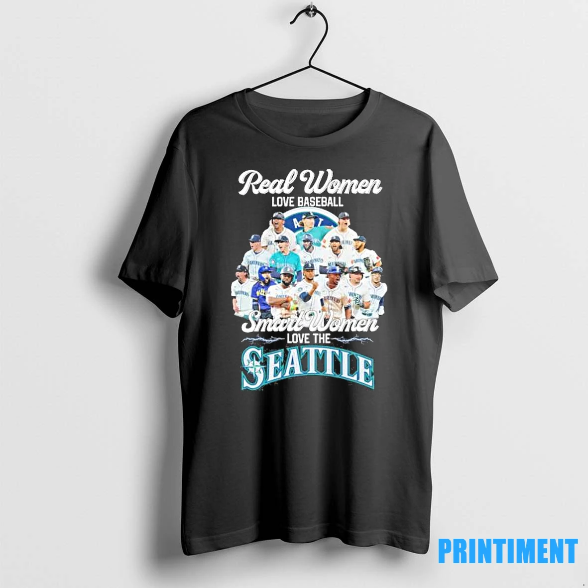 Real Women Love Baseball Smart Women Love The Seattle Mariners Alcs Tshirts Sweater Hoodie