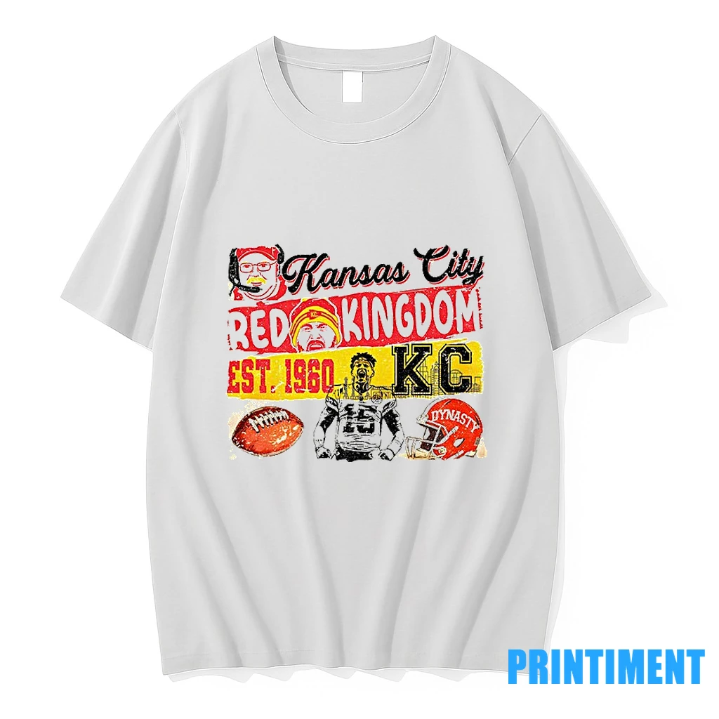 Red Kingdom Patrick Mahomes Kansas City Chiefs Nfl Football Halftime Est 1960 Tshirts Sweater Hoodie