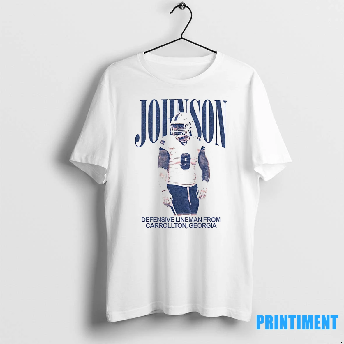 Robert Johnson Defensive Lineman From Carrollton Georgia Vintage Tshirts Sweater Hoodie