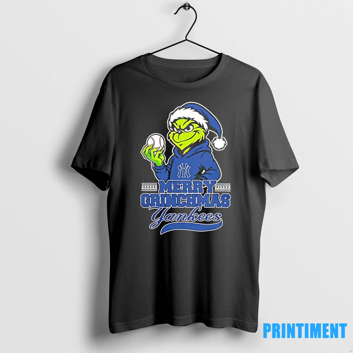 Santa Grinch Wears New York Yankees Baseball Merry Christmas 2025 Tshirts Sweater Hoodie