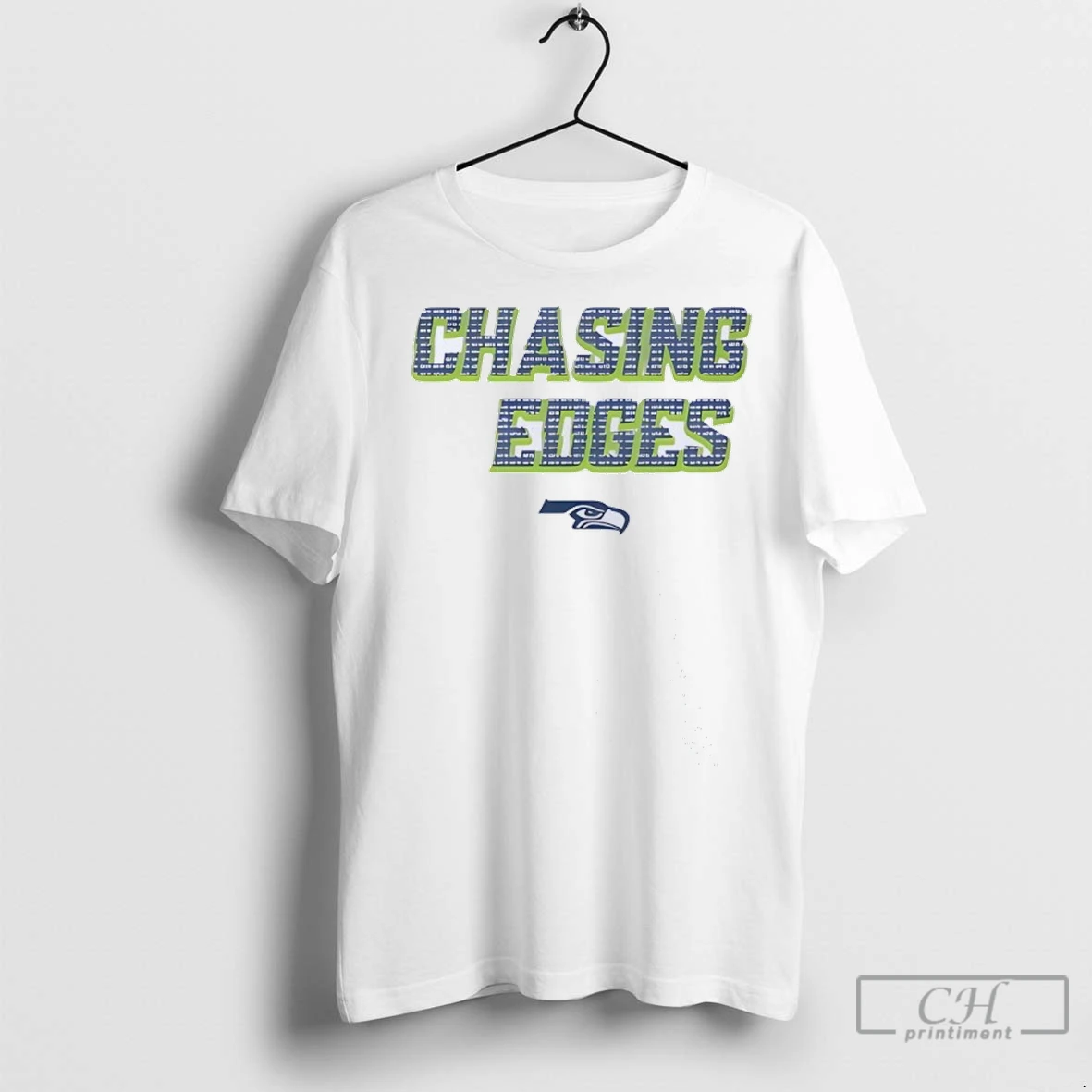 Seattle Seahawks Coach Wearing Chasing Edges T Shirts