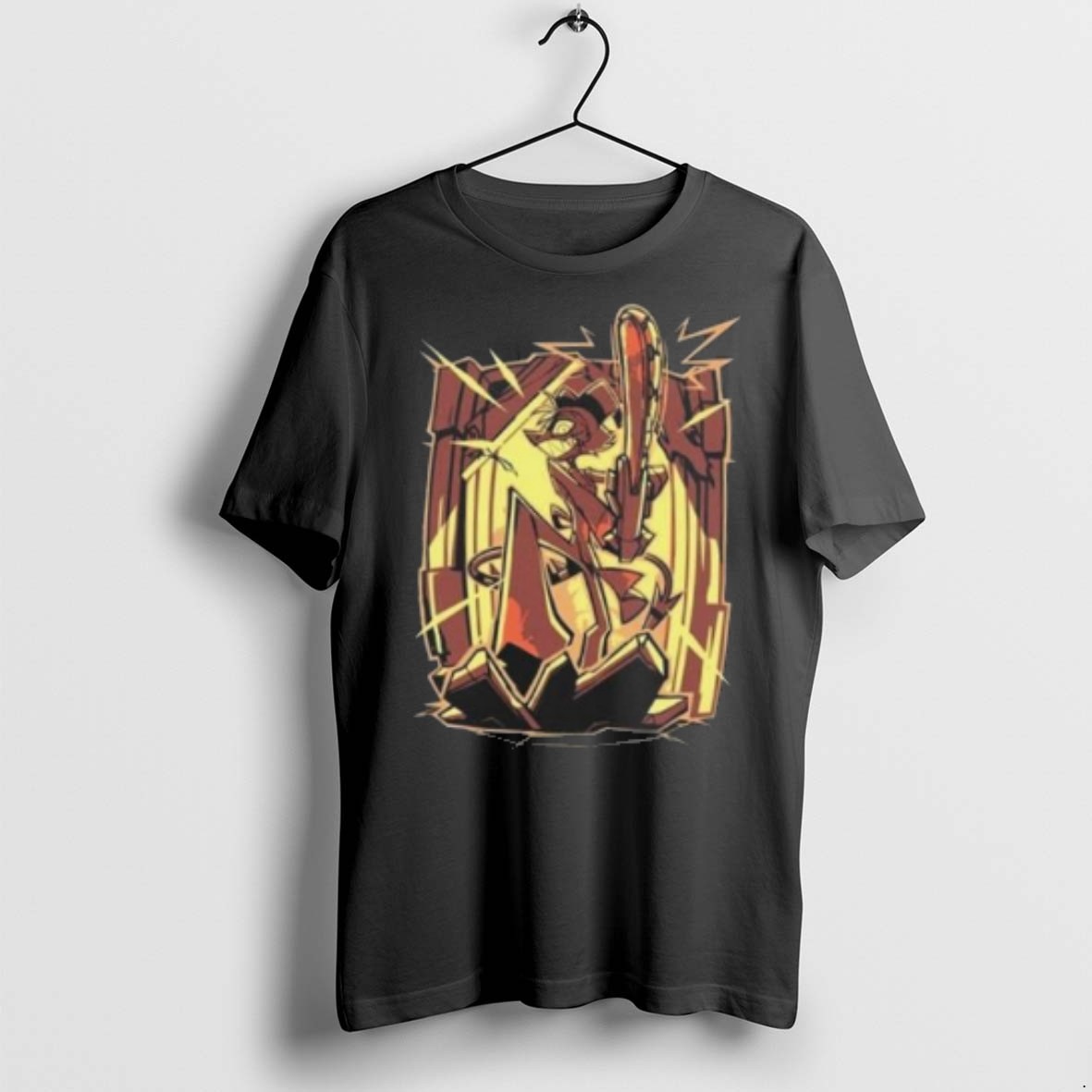 Shark Robot Helluva Boss Striker Halloween T Shirts