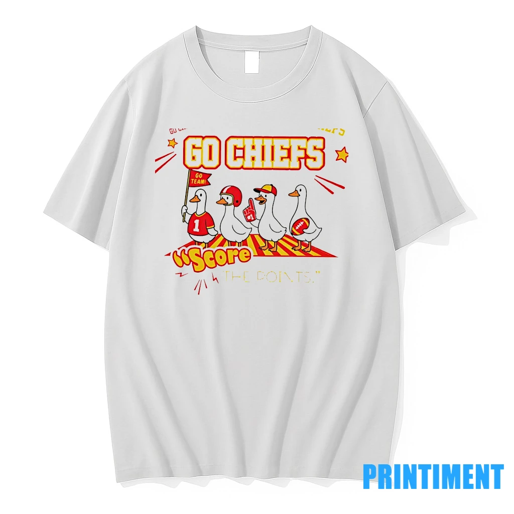 Silly Goose Yay Go Chiefs Score The Points Kansas City Chiefs Nfl Football 2025 Tshirts Sweater Hoodie
