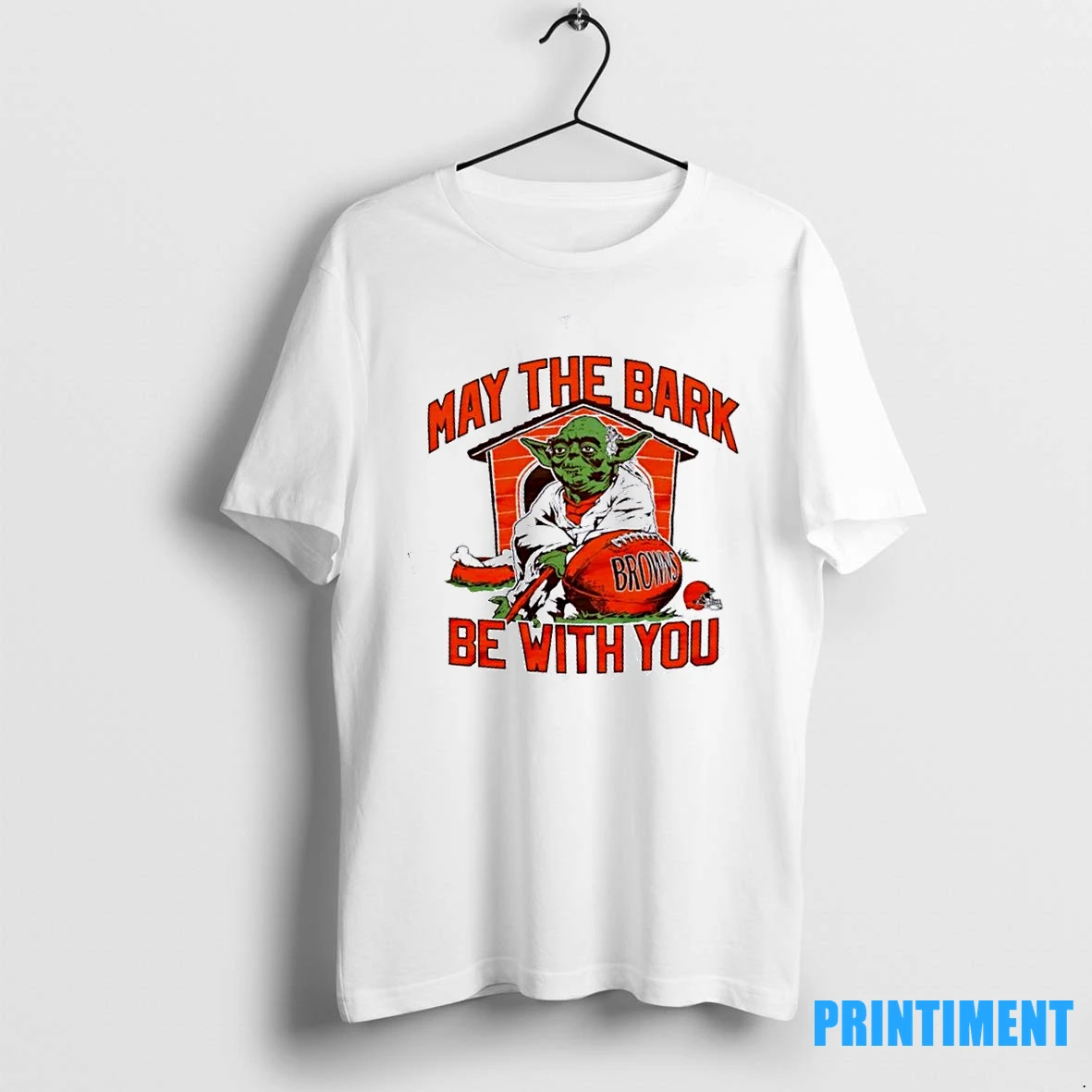 Star Wars May The Bark Be With You Cleveland Browns Football Tshirts Sweater Hoodie
