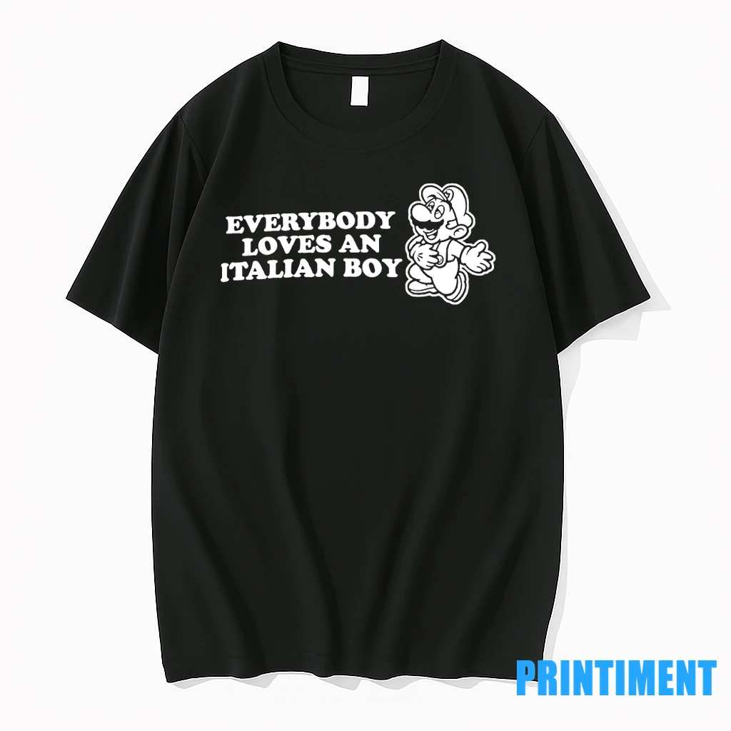 Super Mario Everybody Loves An Italian Boy Tshirts Sweater Hoodie