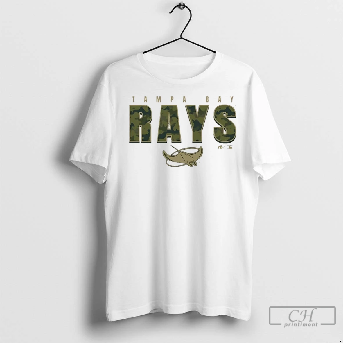 Tampa Bay Rays Camo Mlb Postseason 2025 T Shirts
