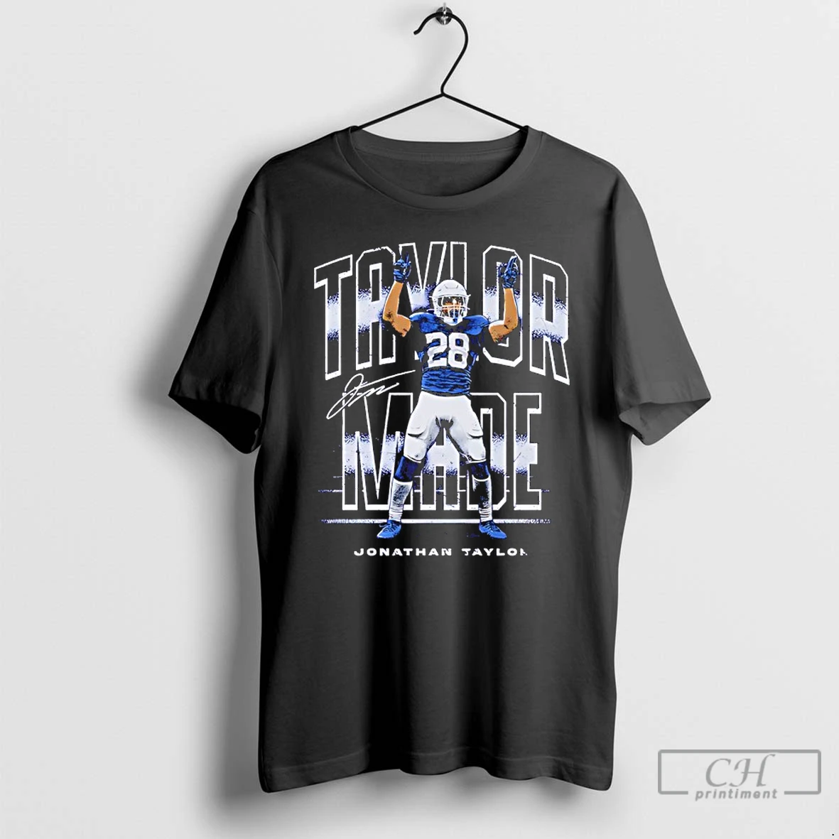 Taylor Made Jonathan Taylor Indianapolis Colts Signature T Shirts Hoodie