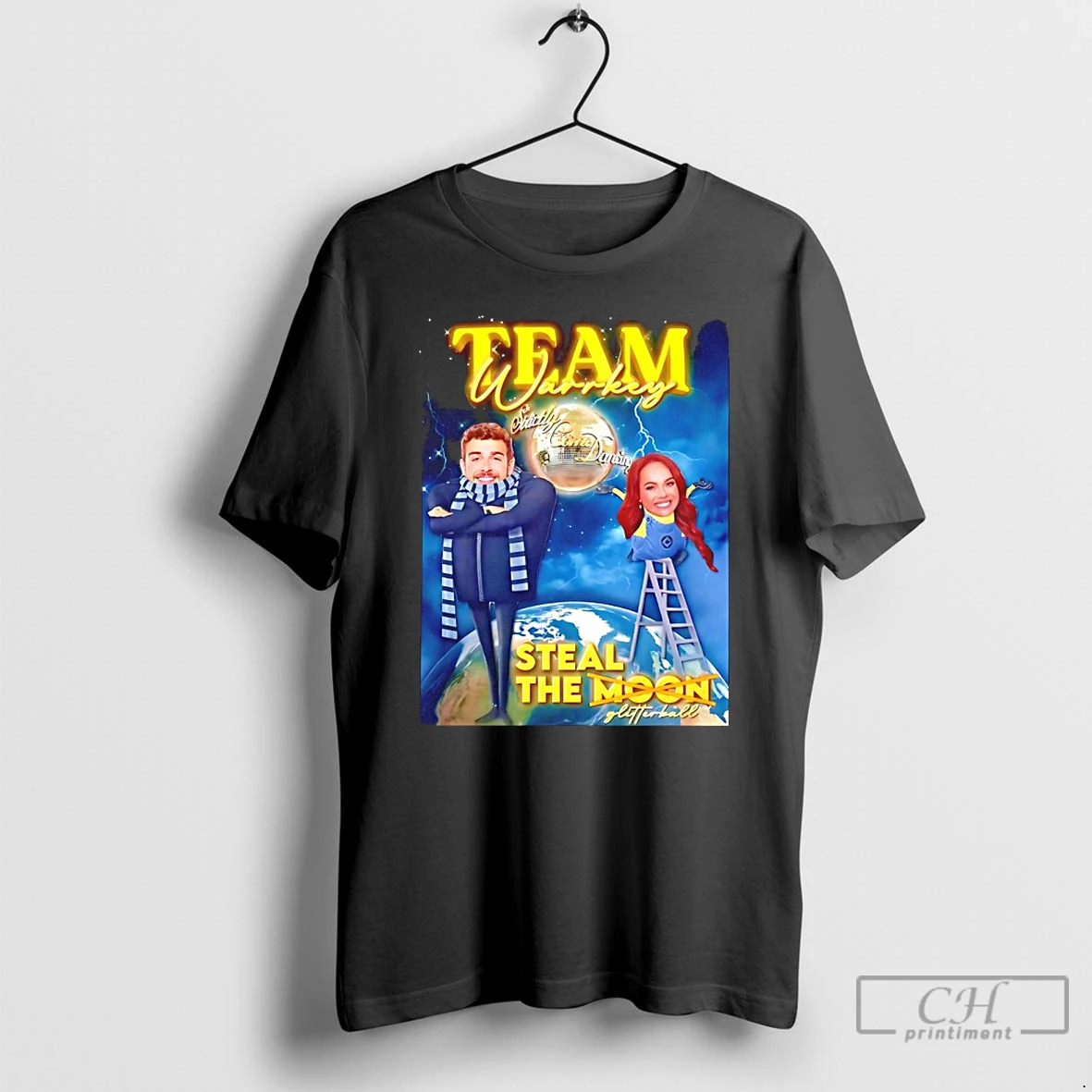 Team Warrkey Strictly Come Dancing Steal The Glitterball T Shirts Hoodie