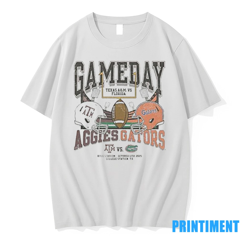 Texas Am Vs Florida 2025 Gameday Matchup Helmet Tshirts Sweater Hoodie