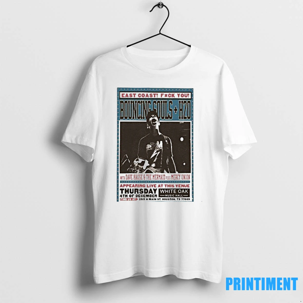 The Bouncing Souls White Oak Music Hall In Houston Tx December 4 2025 Tshirts Sweater Hoodie