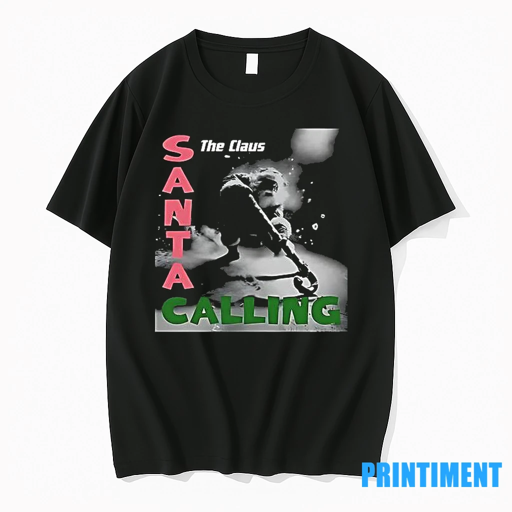 The Claus Santa Calling Hockey Christmas Tshirts Sweater Hoodie
