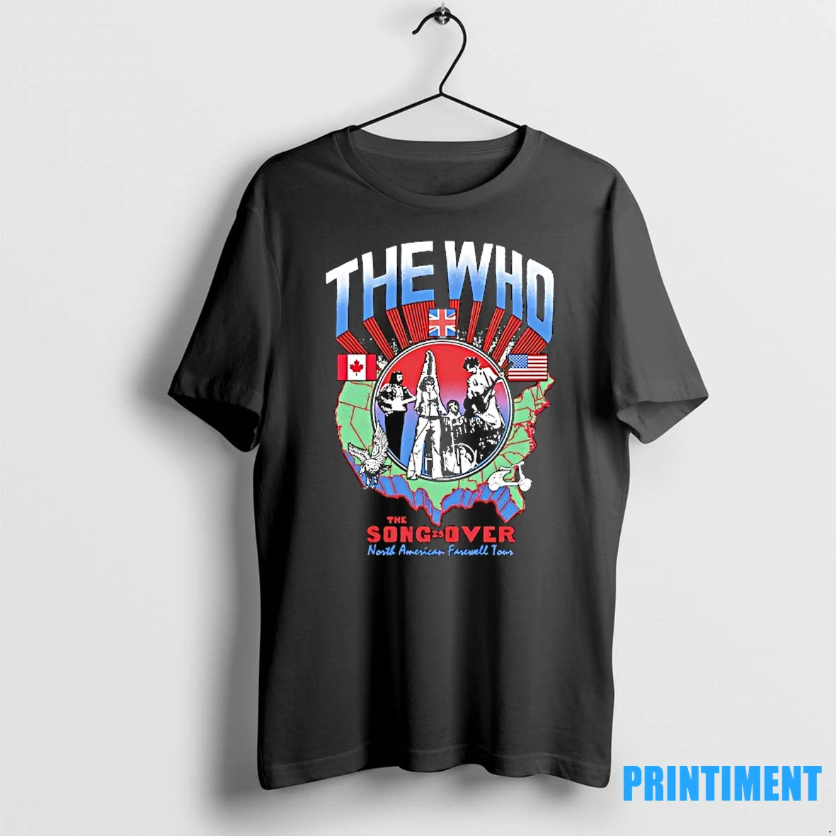 The Who The Song Is Over North American Farewell Tour Tshirts Sweater Hoodie