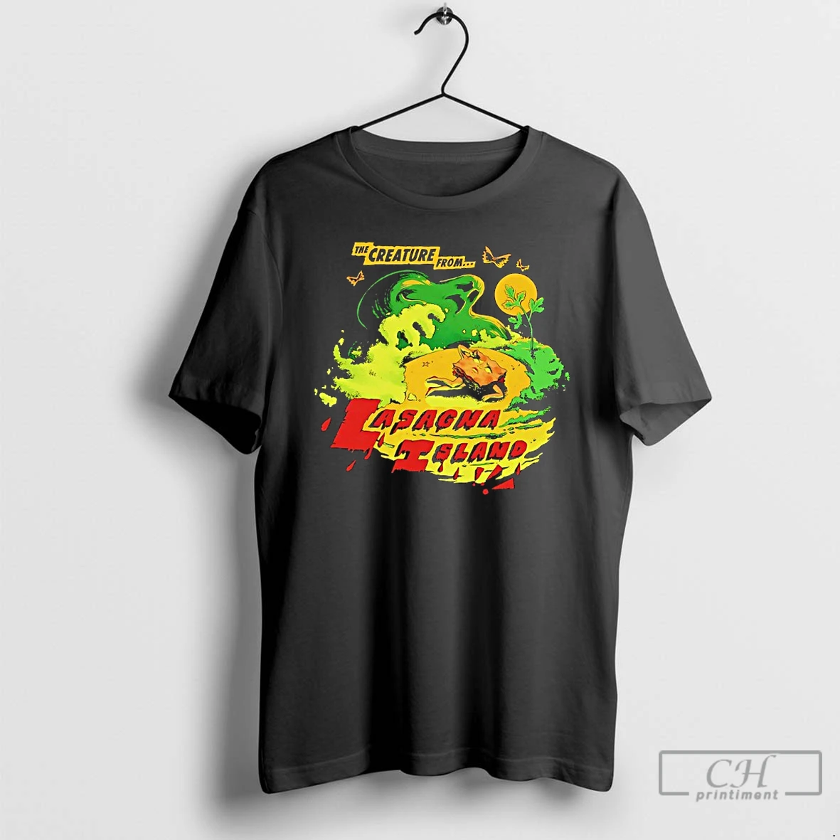 The Creature From Lasagna Island T Shirts Hoodie