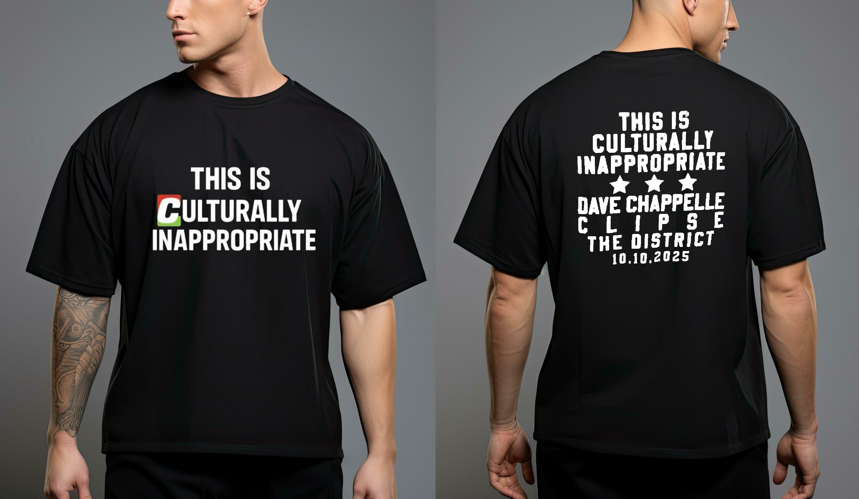 This Is Culturally Appropriate Clipse Dave Chappelle The District 2025 2 Sided Shirt