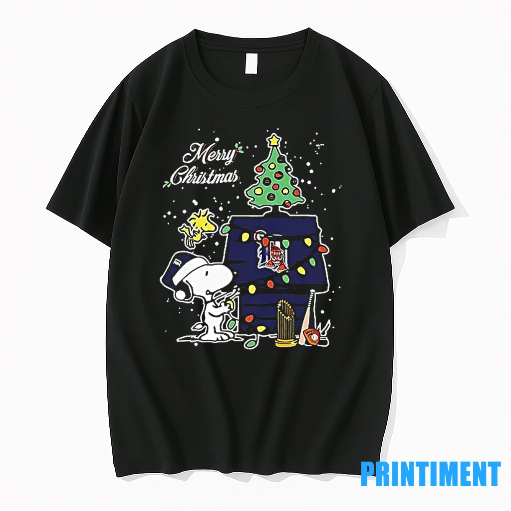 Tigers Shop Merry Christmas With Snoopy Baby Detroit Tigers Tshirts Sweater Hoodie
