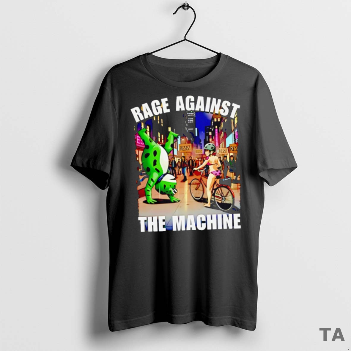 Top Antiestablishment Portland Frog Antiice T Shirt Sweater