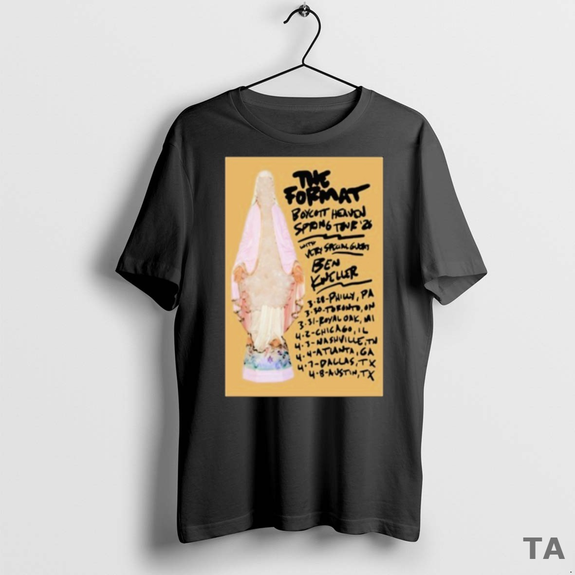 Top Ben Kweller The Format Spring Tour 2026 T Shirt Sweater