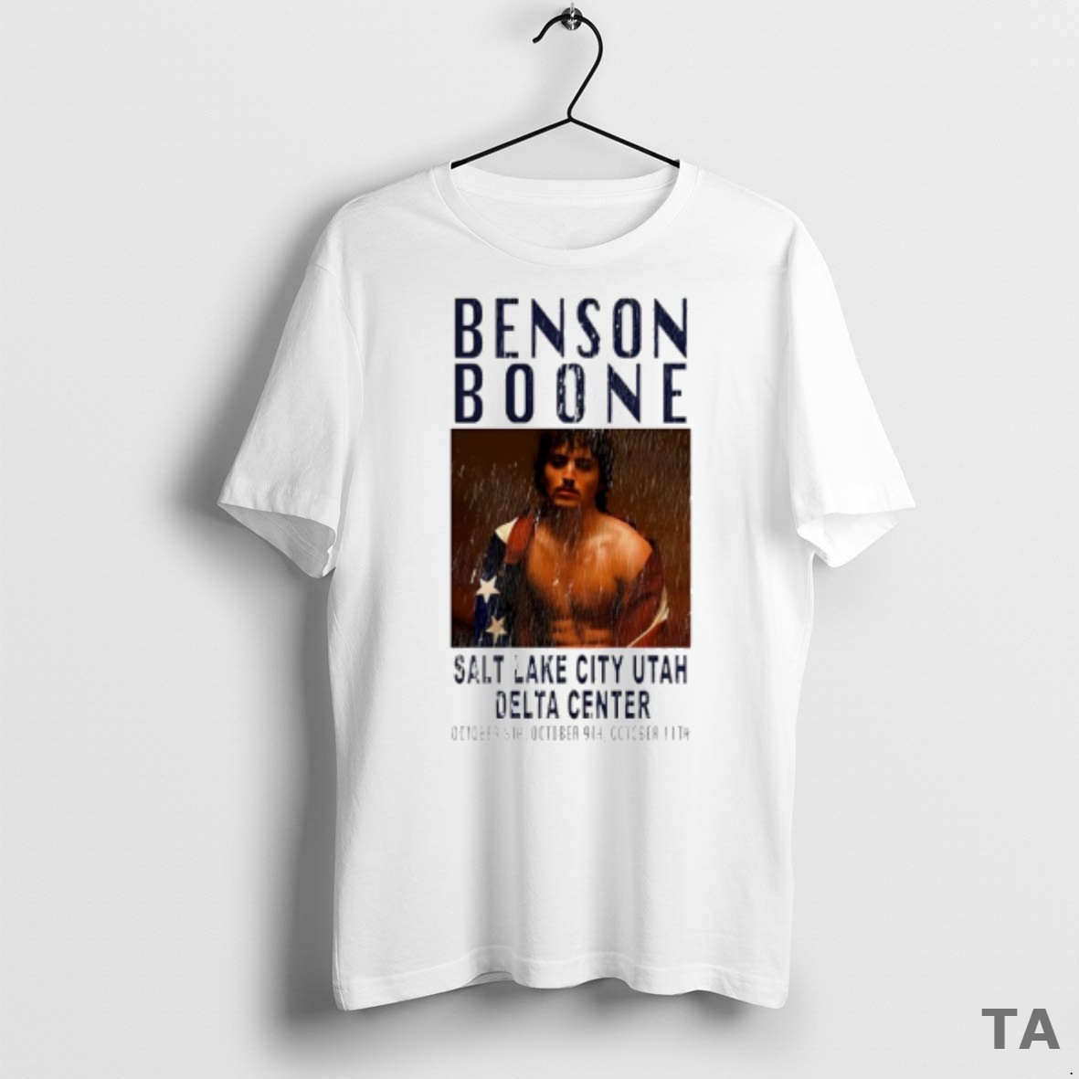Top Benson Boone Salt Lake City Utah Delta Center T Shirt Sweater