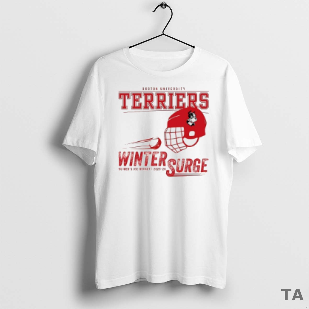 Top Boston University Terriers Ice Hockey Winter Surge T Shirt Sweater