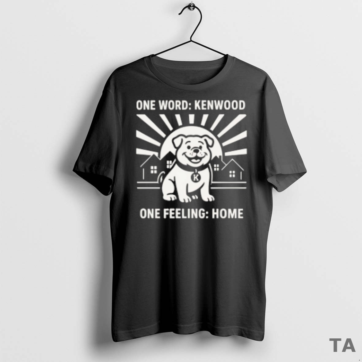 Top Bulldog One Word Kenwood One Feeling Home T Shirt Sweater