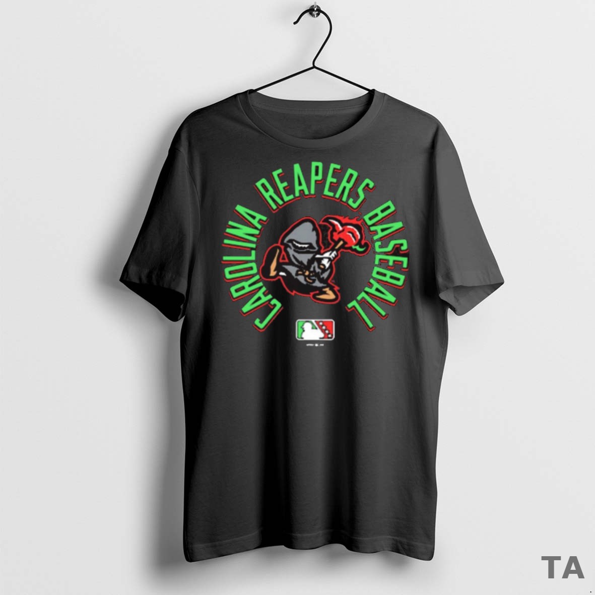 Top Carolina Reapers Baseball Round Logo 2025 T Shirt Sweater