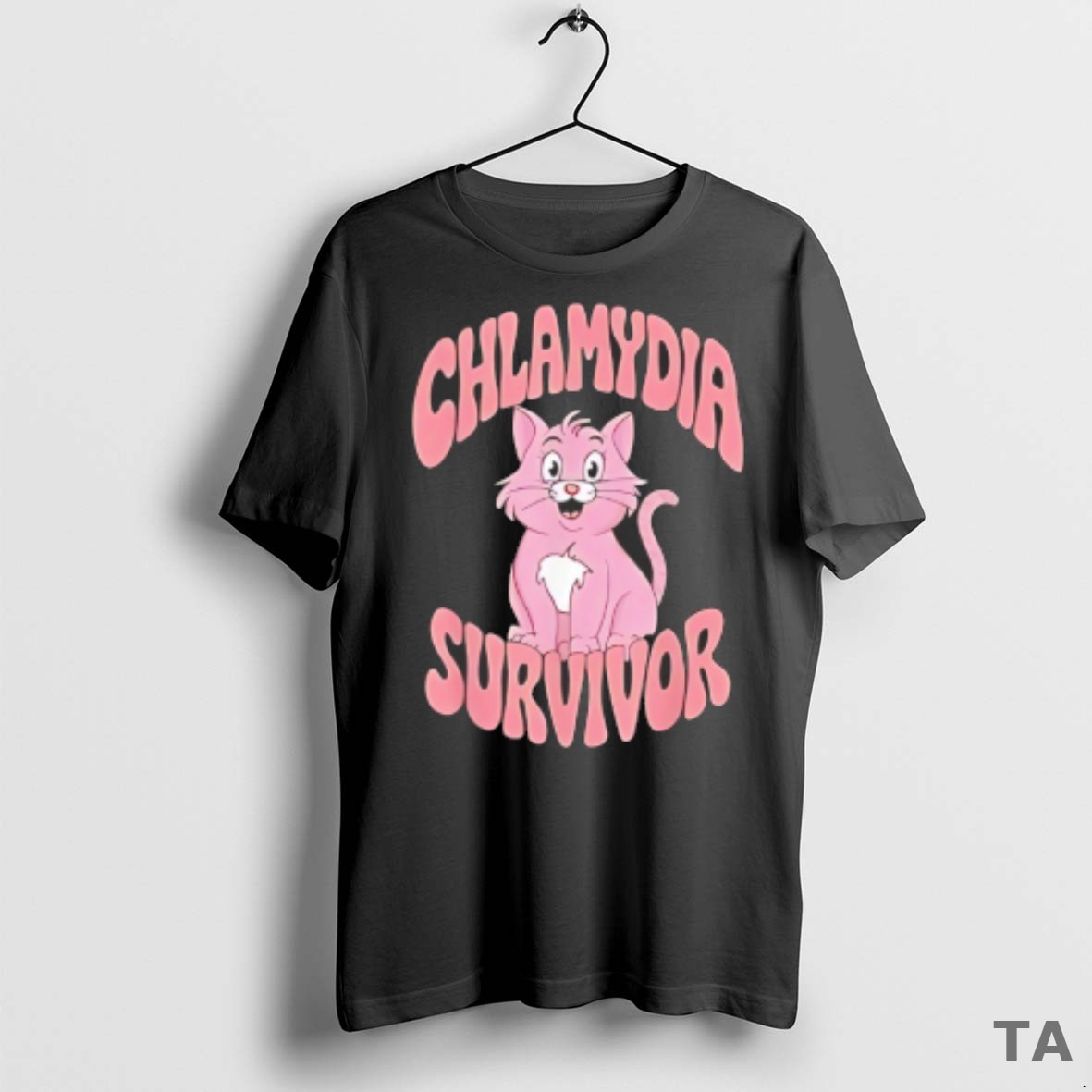 Top Chlamydia Survivor Cat T Shirt Sweater