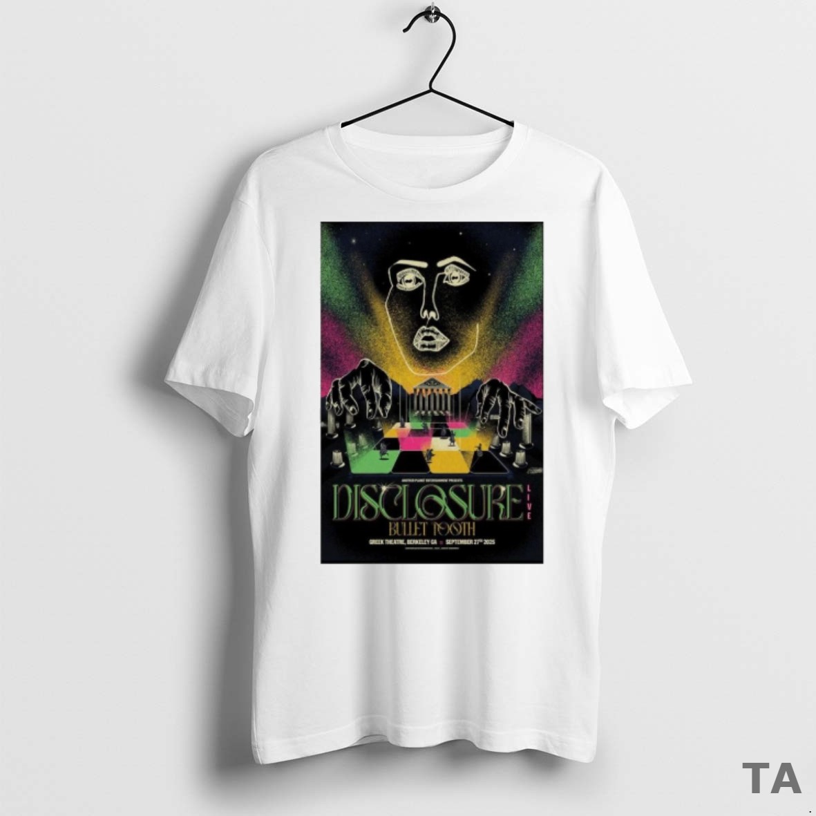 Top Disclosure Tour Greek Theatre Berkeley Ca 27 September 2025 Fanart T Shirt Sweater