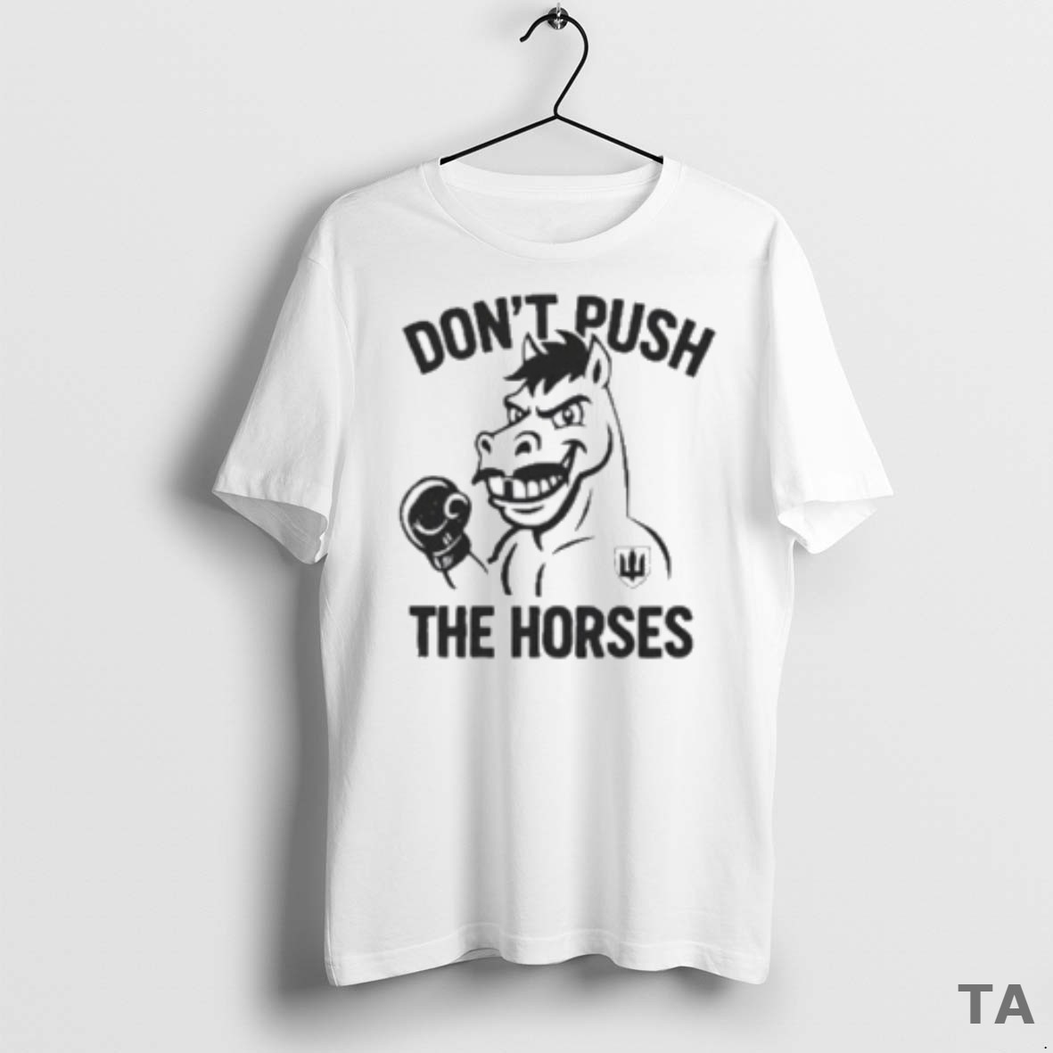 Top Dont Push The Horses Boxing 2025 T Shirt Sweater