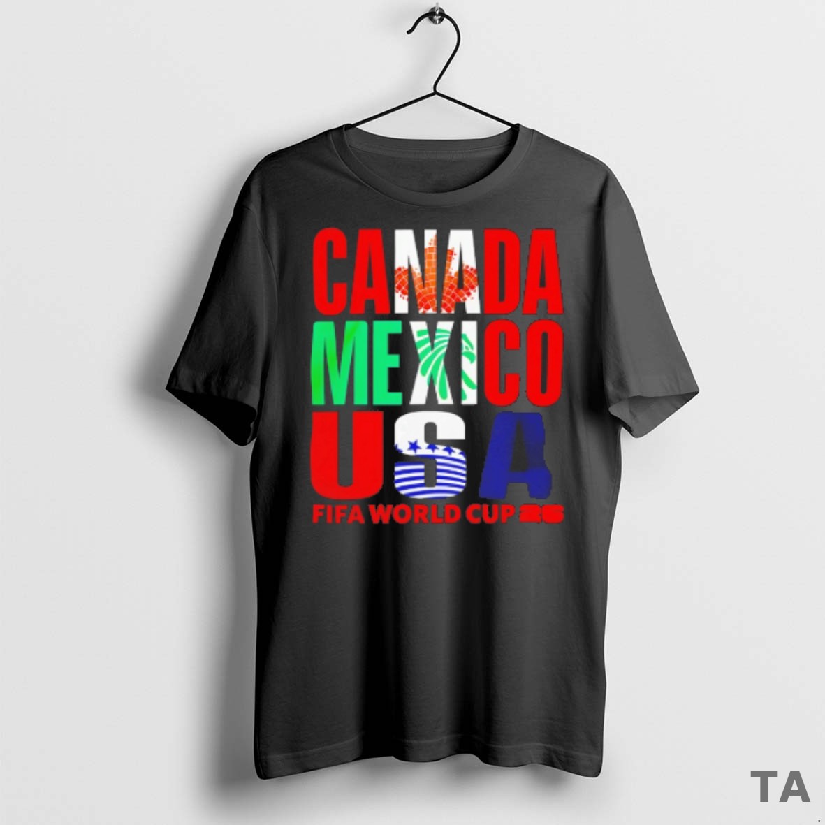 Top Fifa World Cup 2026 Canada Mexico Usa T Shirt Sweater