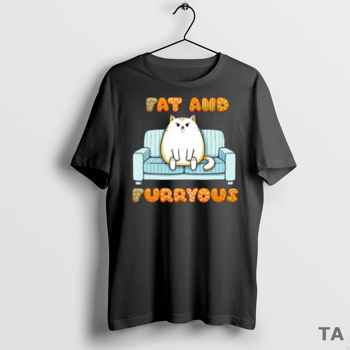 Top Fat And Furyous Cat T Shirt Sweater