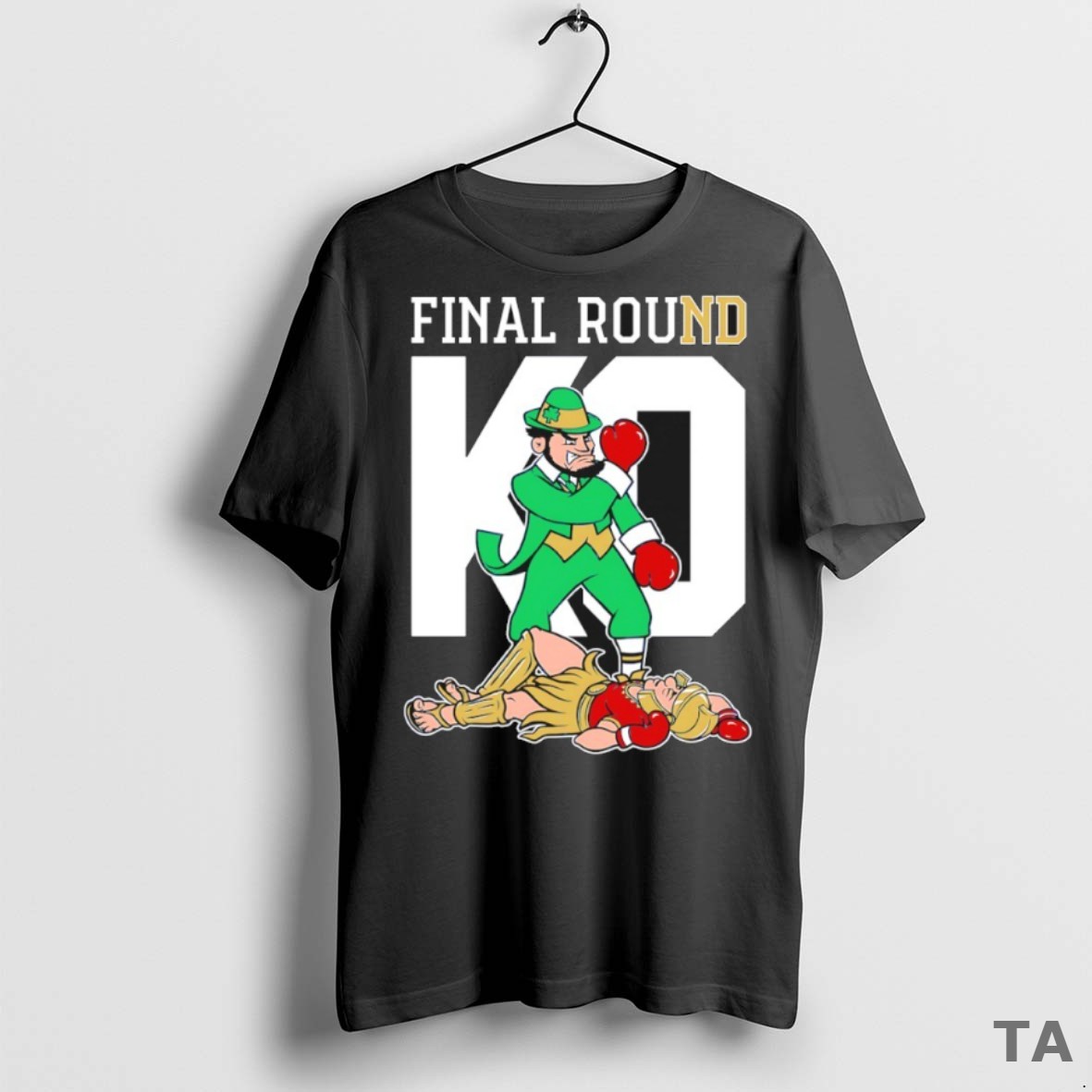 Top Final Round Ko Notre Dame Fighting Irish Defeat Usc Trojans T Shirt Sweater