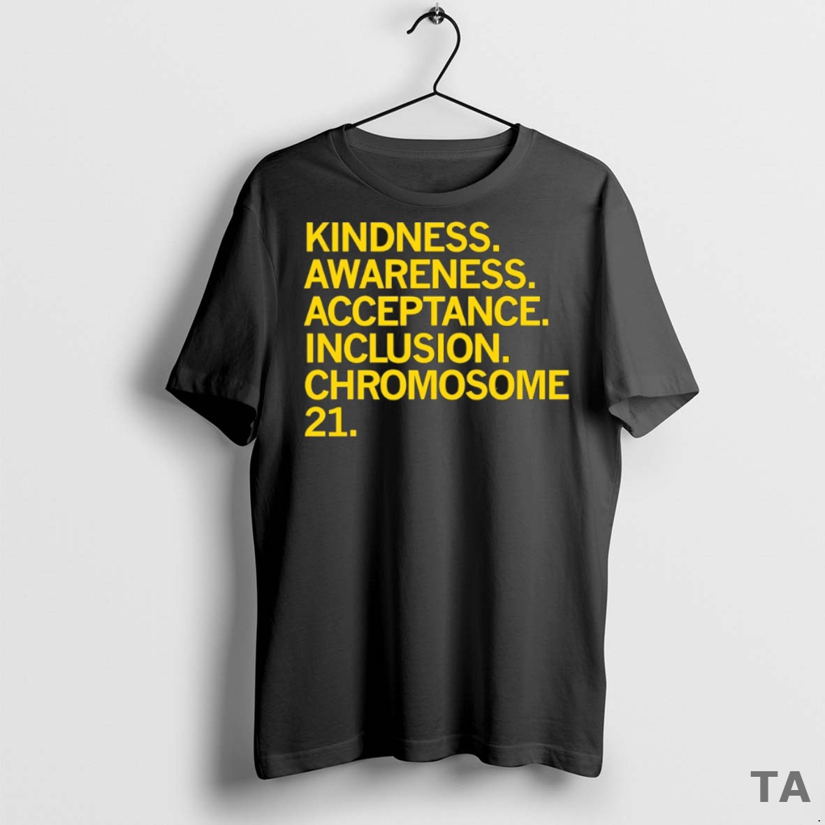 Top Gigis Playhouse Kindness Awareness Acceptance Inclusion Chromosome 21 T Shirt Sweater