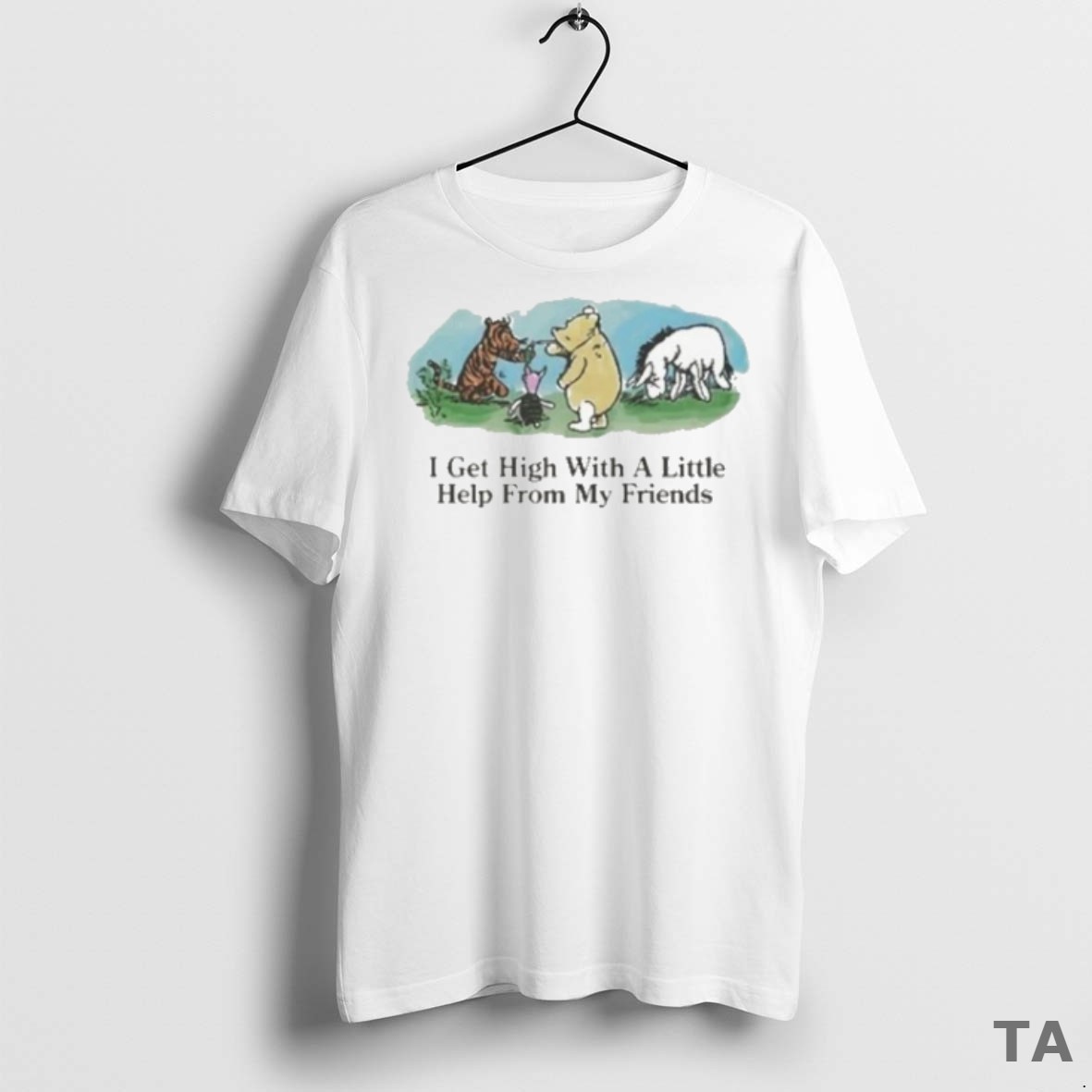 Top I Get High With A Little Help From My Friends 2025 T Shirt Sweater