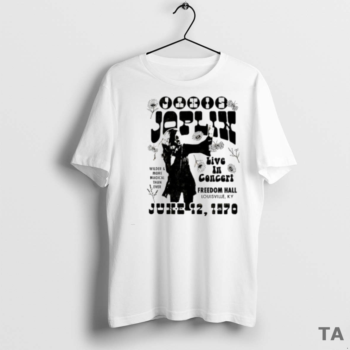 Top Janis Joplin Live In Concert Freedom Hall 1970 T Shirt Sweater