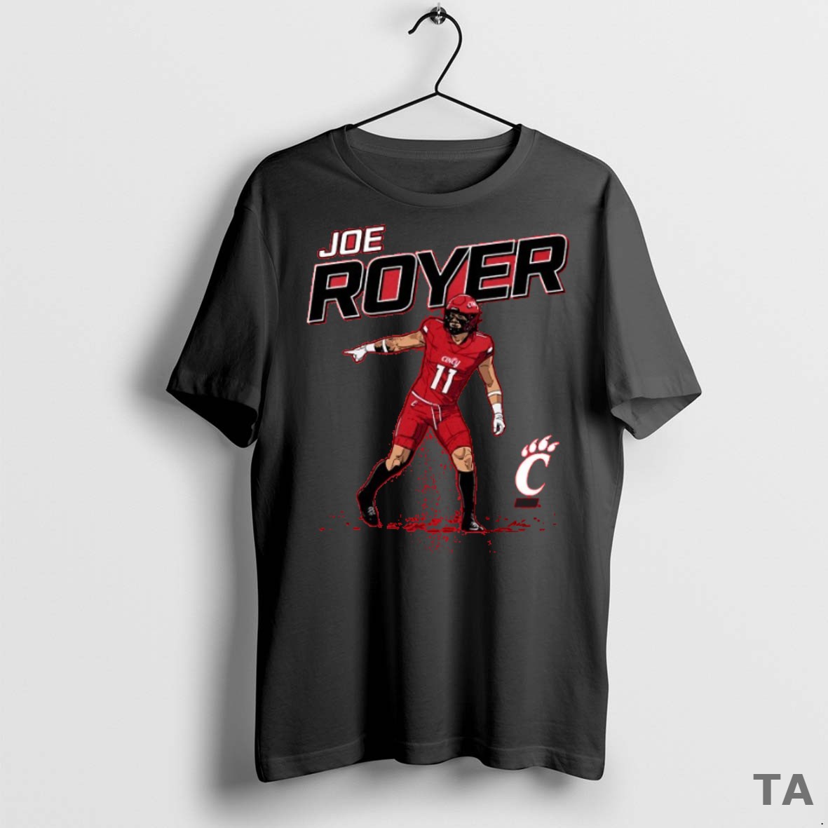 Top Joe Royer Cincinnati Bearcats Cincy Players T Shirt Sweater