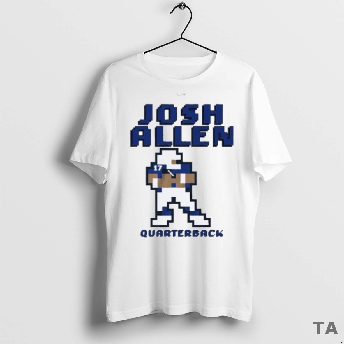 Top Josh Allen Buffalo Bills Quarterback Baller 8 Bit T Shirt Sweater