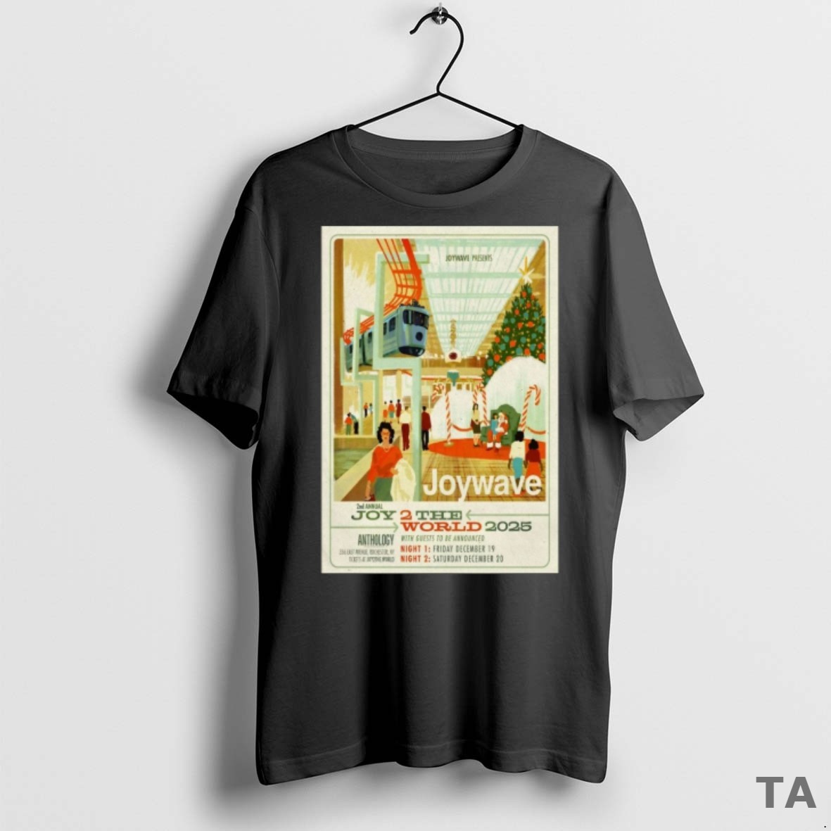 Top Joywave 2nd Annual Joy 2 The World 2025 Anthology In Rochester Ny T Shirt Sweater