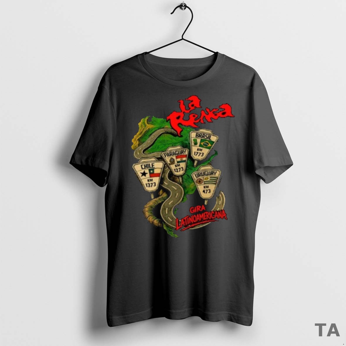 Top La Renga Gira Latinoamericana 2025 Chaco Tour With Tour Dates T Shirt Sweater