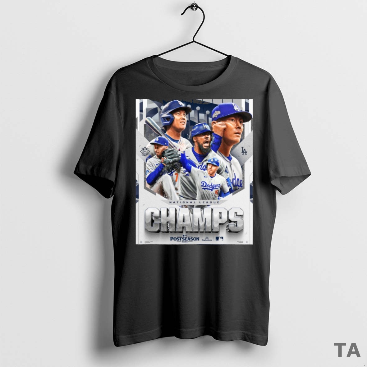 Top Los Angeles Dodgers Mlb 2025 National League Champs Postseason Back To The World Series T Shirt Sweater