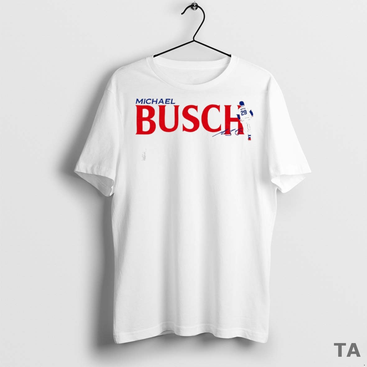 Top Michael Busch 29 Chicago Cubs Baseball T Shirt Sweater