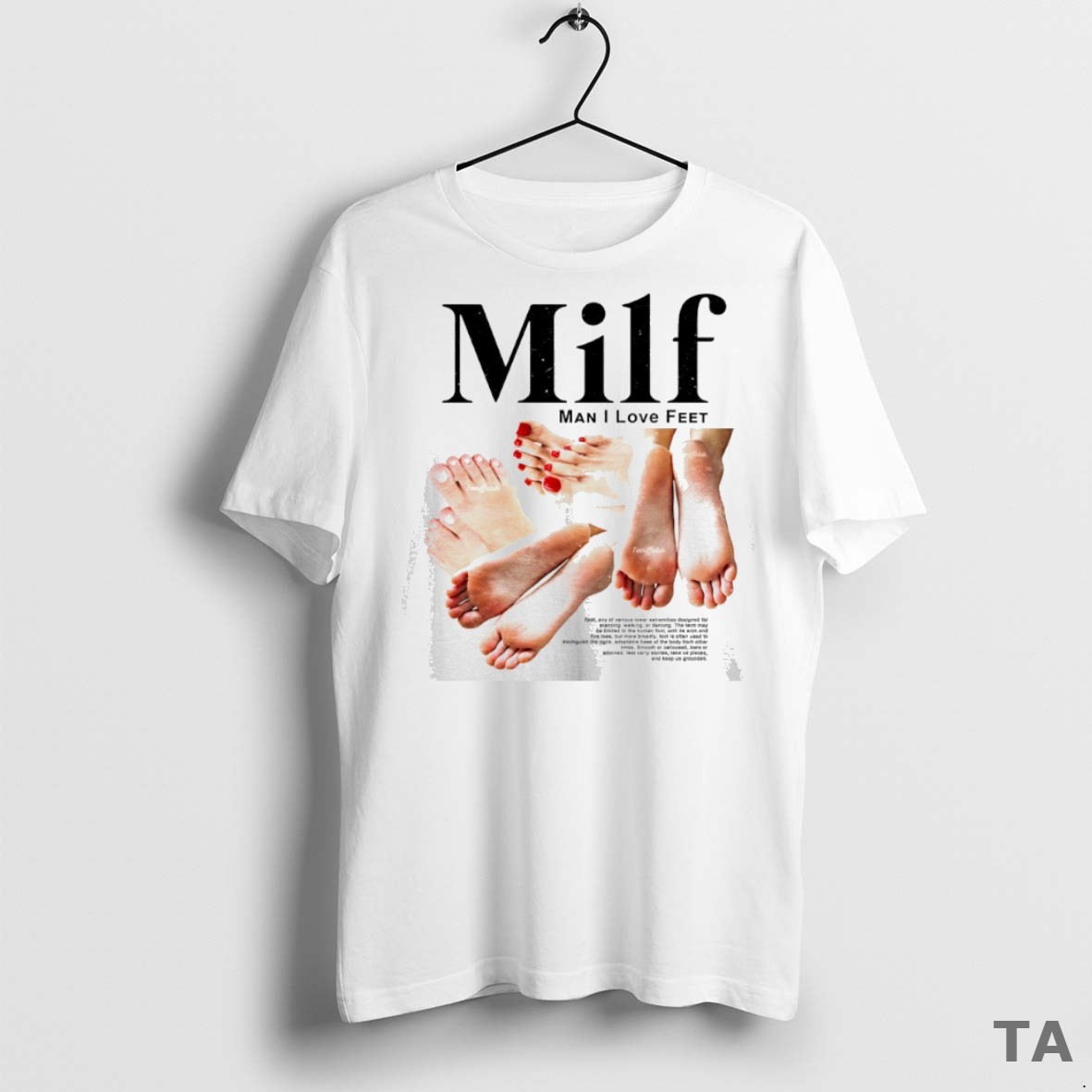 Top Milf Man I Love Feet T Shirt Sweater